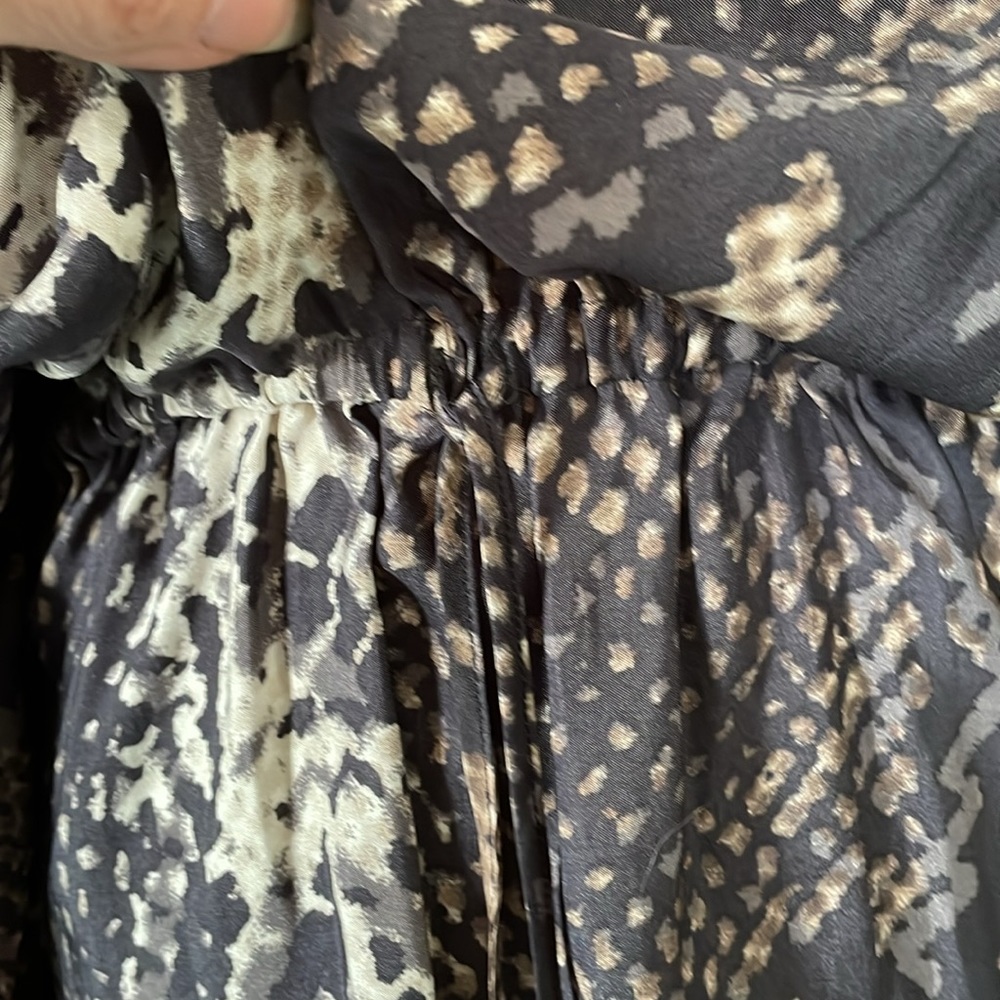 Python Print Batwing Blouse by Express - Picture 4 of 16